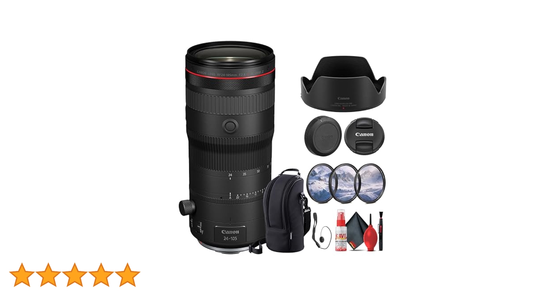 【極美品】Canon 24-105mm RF ズームレンズ レンズレビュー：50万円の高級レンズ「RF24-105mm F2.8 L IS USM